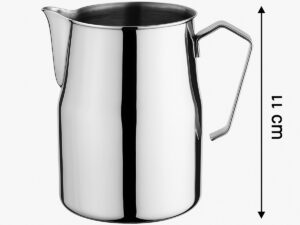 Vodinox Barista Süt Potu Paslanmaz Çelik Barista Pitcher Milk Jug Progear Kahve Espresso 500 ml Pro
